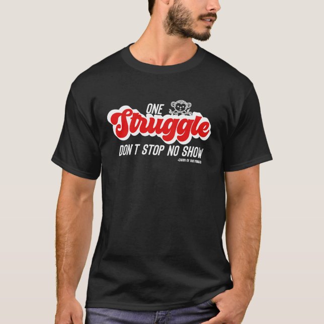T-shirt Lutte Objectifs de succès Coucher le soleil Citati (Devant)