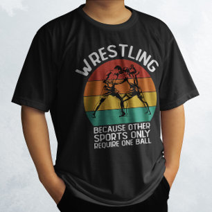 T-shirt Lutte Parce Que Les Autres Sports Ne Nécessitent Q