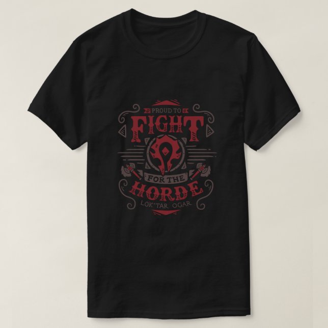 T-shirt Lutte pour la Horde Classic (Design devant)