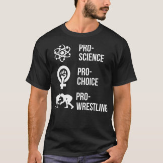 T-shirt Lutte Pro Science Pro Choice Pro