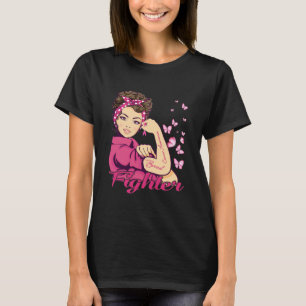 T-shirt Lutte Rosie Riveter Sensibilisation au cancer du s