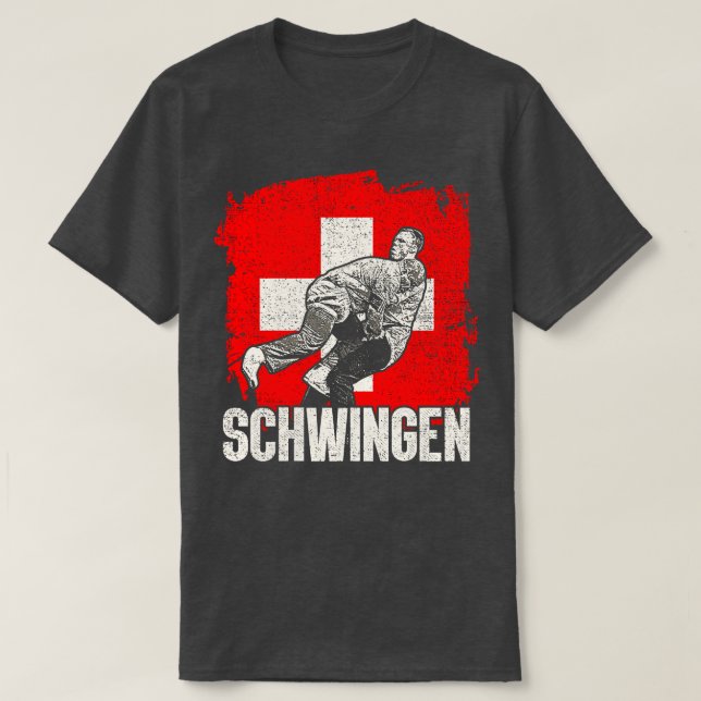 T-shirt Lutte suisse Schwingen 2 (Design devant)