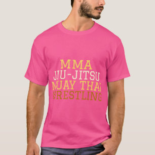 T-shirt Lutte thaïlandaise du mixed martial art Jiu-Jitsu