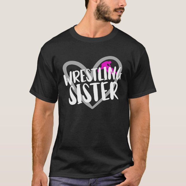 T-shirt Lutter Coeur de la soeur 1 (Devant)