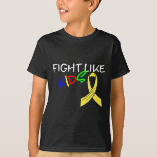 T-shirt Lutter comme les enfants Mois de sensibilisation a