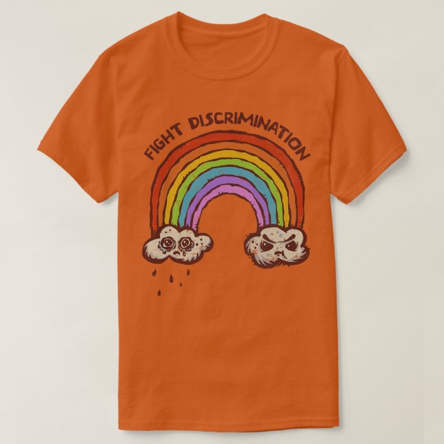 T-shirt Lutter contre la discrimination (Design devant)