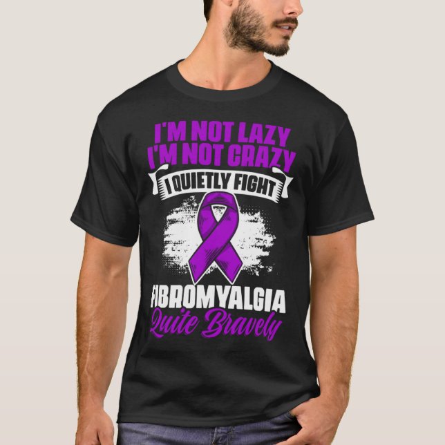 T-shirt Lutter contre la fibromyalgie Fibro Survivor Fibro (Devant)