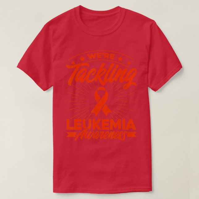 T-shirt Lutter contre la leucémie (Design devant)