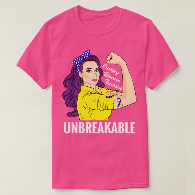 T-shirt Lutter contre la maladie Guerrier Conscience indes (Design devant)