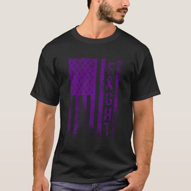 T-shirt Lutter contre la sensibilisation à l'atrophie de p (Devant)