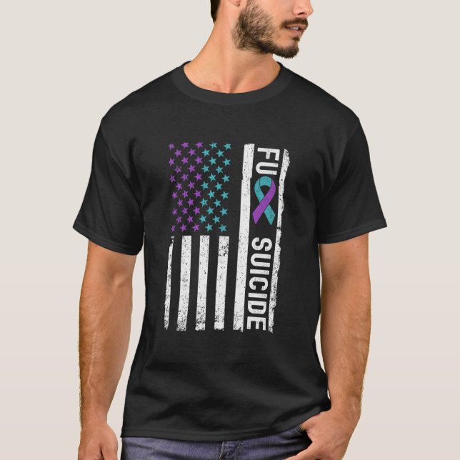 T-shirt Lutter contre la sensibilisation et la prévention  (Devant)