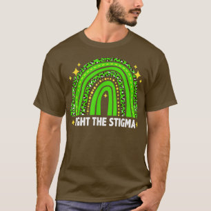 T-shirt Lutter contre la Stigma Rainbow Mental Health Awar