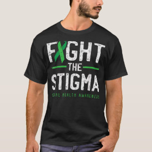 T-shirt Lutter Contre La Stigma Sensibilisation À La Santé