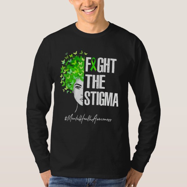 T-shirt Lutter contre la stigmatisation et la sensibilisat (Devant)