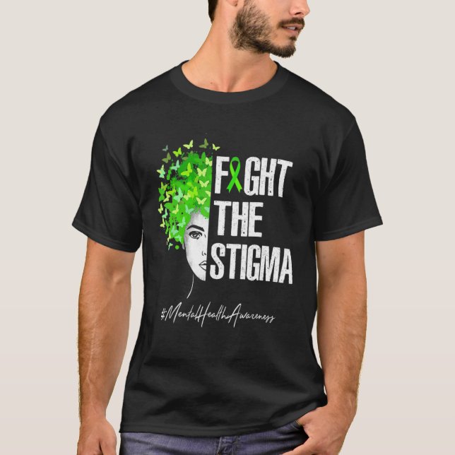 T-shirt Lutter contre la stigmatisation et la sensibilisat (Devant)