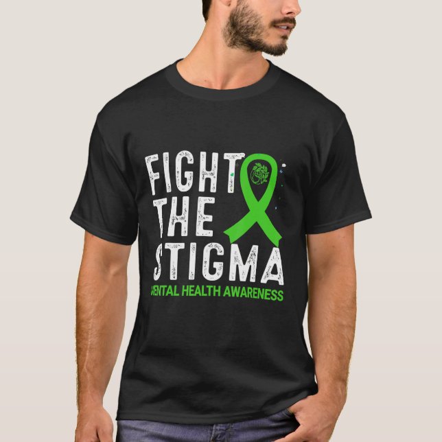T-shirt Lutter contre la stigmatisation et le suicide en s (Devant)