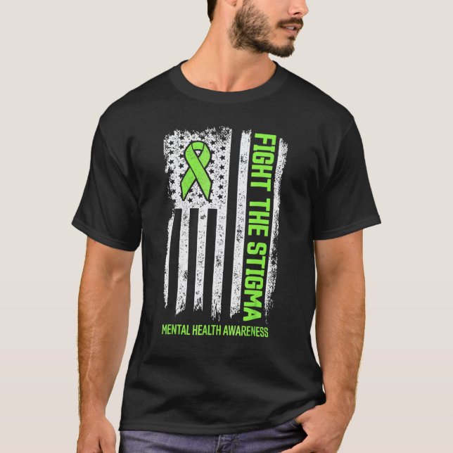 T-shirt Lutter contre la stigmatisation La santé mentale c (Devant)