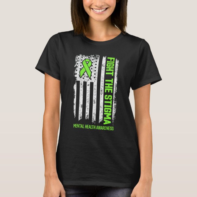 T-shirt Lutter contre la stigmatisation La santé mentale c (Devant)