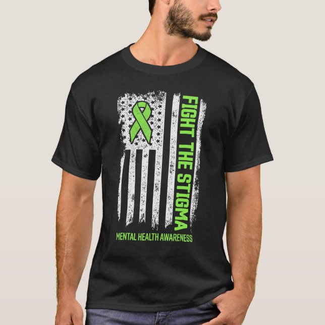 T-shirt Lutter contre la stigmatisation La santé mentale c (Devant)