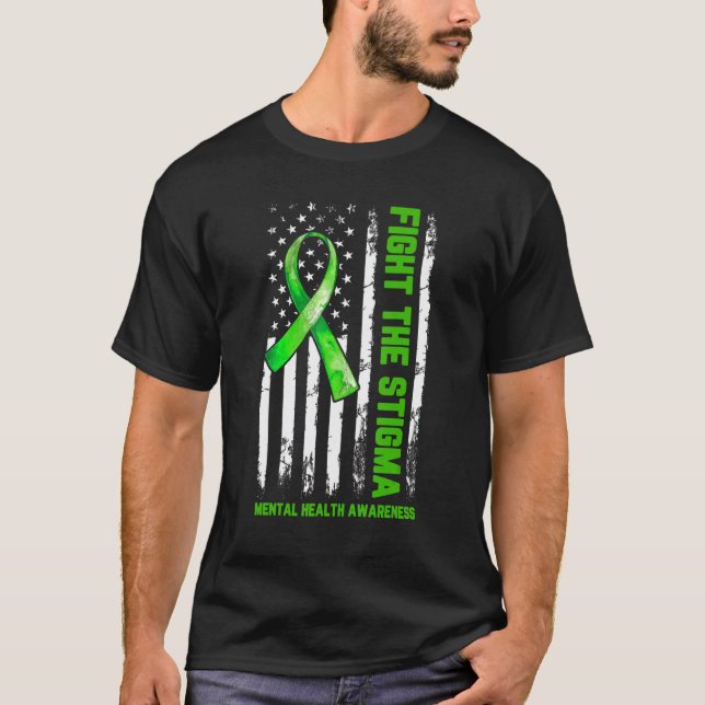 T-shirt Lutter contre la stigmatisation La santé mentale c (Devant)