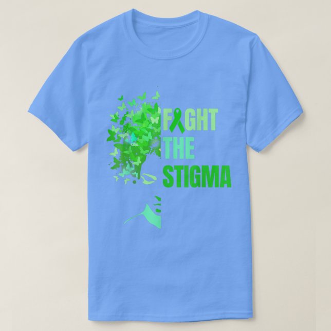 T-shirt Lutter contre la stigmatisation Mois de sensibilis (Design devant)