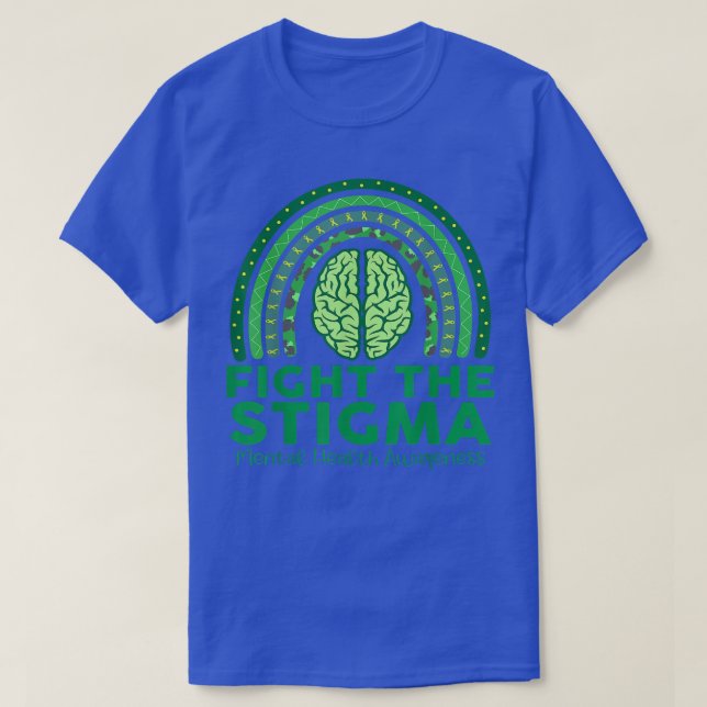 T-shirt Lutter contre la stigmatisation Mois de sensibilis (Design devant)