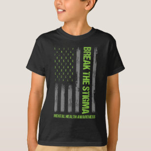 T-shirt Lutter contre la stigmatisation Santé mentale S Se