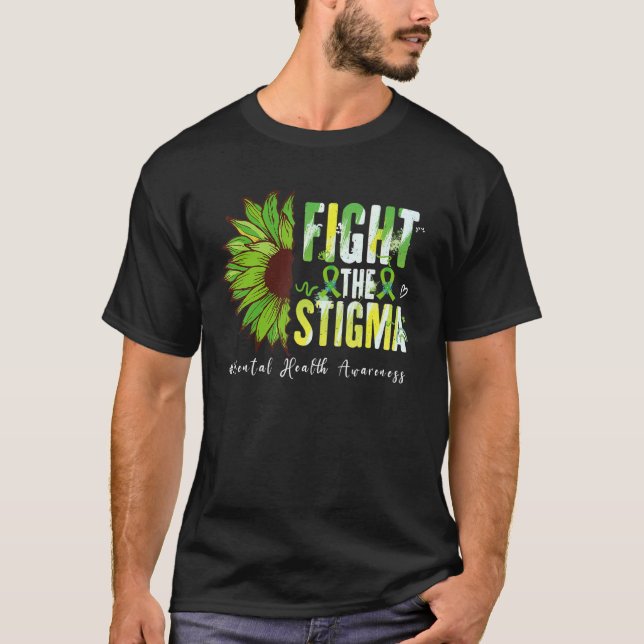 T-shirt Lutter contre la stigmatisation   Sensibilisation  (Devant)