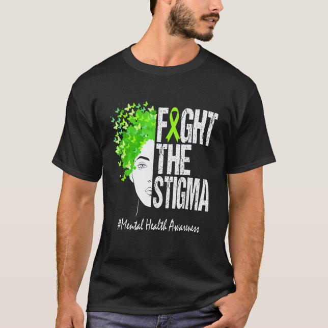 T-shirt Lutter Contre La Stigmatisation Sensibilisation à  (Devant)