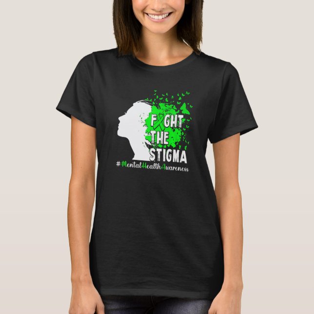T-shirt Lutter Contre La Stigmatisation  Sensibilisation à (Devant)