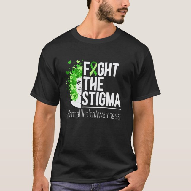 T-shirt Lutter Contre La Stigmatisation Sensibilisation à  (Devant)