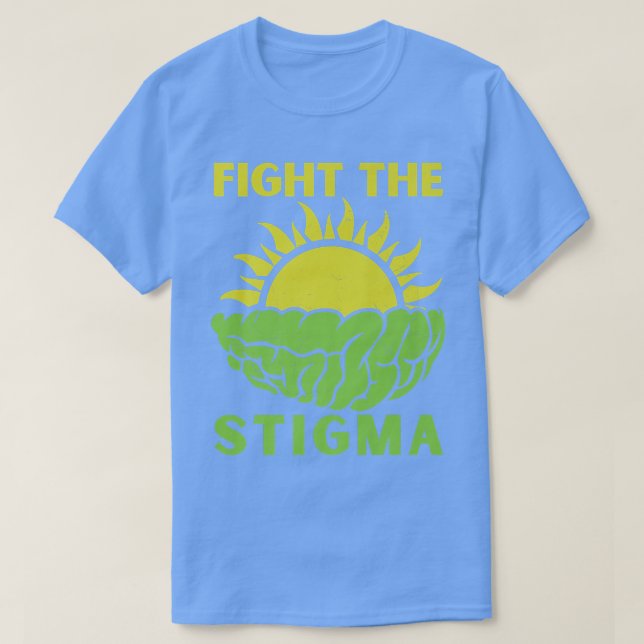 T-shirt Lutter Contre La Stigmatisation, Sensibiliser À La (Design devant)
