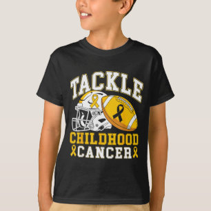 T-shirt Lutter contre le cancer de l'enfant, ruban d'or de