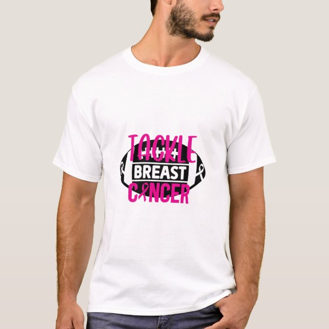 T-SHIRT LUTTER CONTRE LE CANCER DU SEIN (Devant)