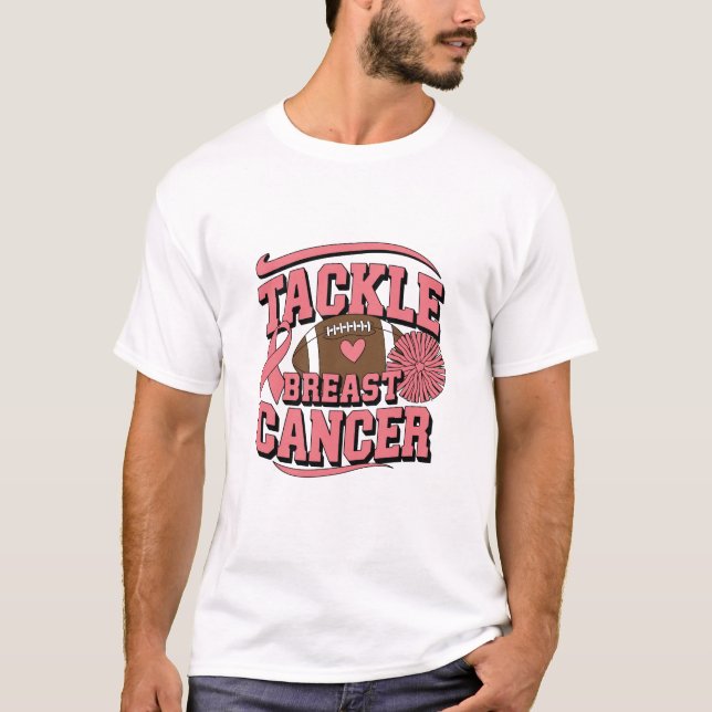 T-shirt lutter contre le cancer du sein (Devant)