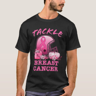 T-shirt Lutter contre le cancer du sein Football Cancer du