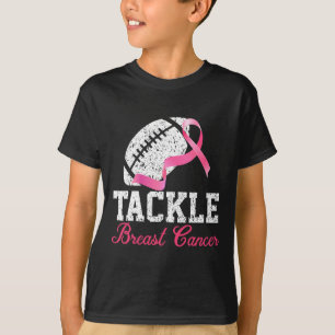 T-shirt Lutter contre le cancer du sein Football Survivant