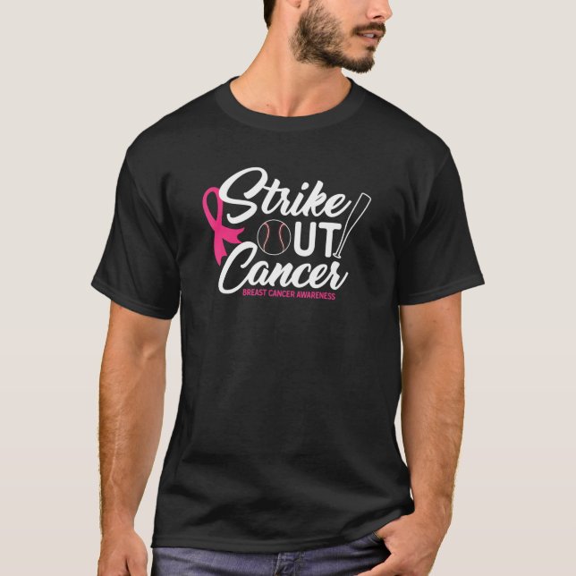 T-shirt Lutter contre le cancer du sein Sensibilisation au (Devant)