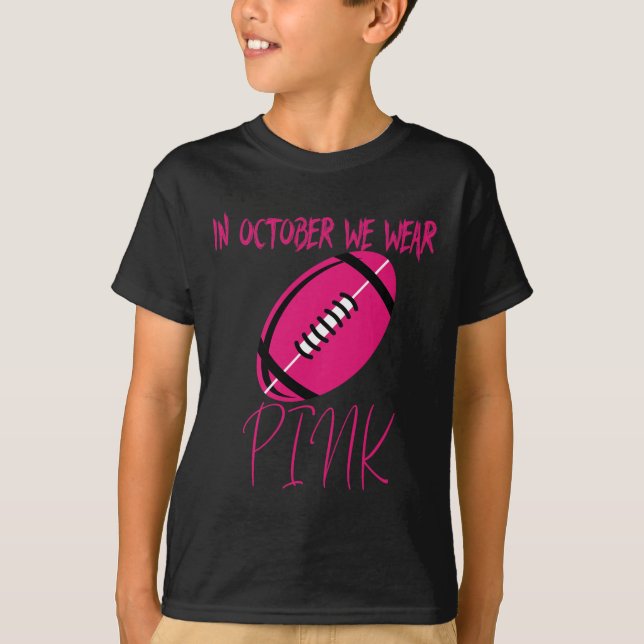 T-shirt Lutter contre le cancer du sein Survivant Football (Devant)