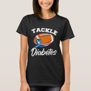T-shirt Lutter contre le diabète T1d Guerrier Sensibilisat