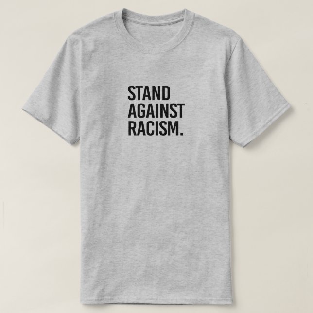 T-shirt Lutter contre le racisme (Design devant)