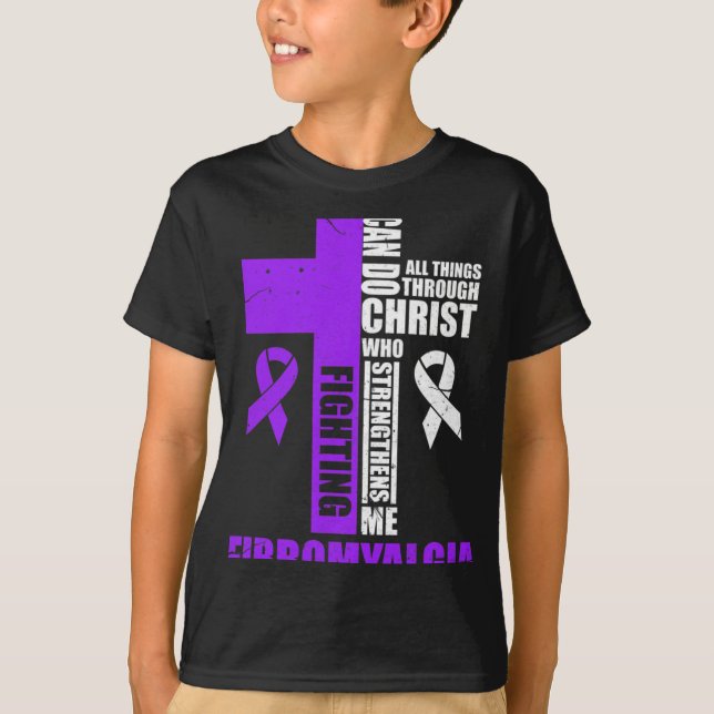 T-shirt Lutter contre les fibro chasseurs chrétiens déçus (Devant)