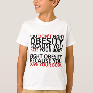 T-shirt Lutter contre l'obésité