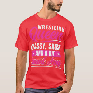 T-shirt Lutter Drôle Les Femmes Lutter Lutter Lutte Lutte 