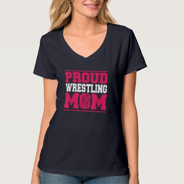 T-shirt Lutter Fier Maman Lutter Lutter Lutter Fête des Mè (Devant)