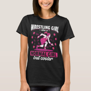 T-shirt Lutter La Lutte La Lutte La Fille Comme Un Gi Norm