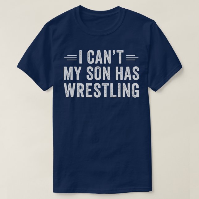 T-shirt Lutter Maman Lutter Papa Mon Fils a Lutte W (Design devant)
