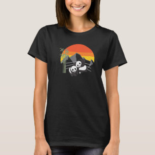 T-shirt Lutter Pandas Zoo Ours Animal Pour Hommes Femmes
