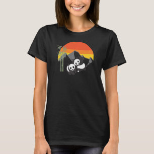 T-shirt Lutter Pandas Zoo Ours Animal Pour Hommes Femmes