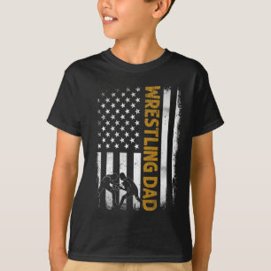 T-shirt Lutter papa T drapeau américain 4 juillet pères